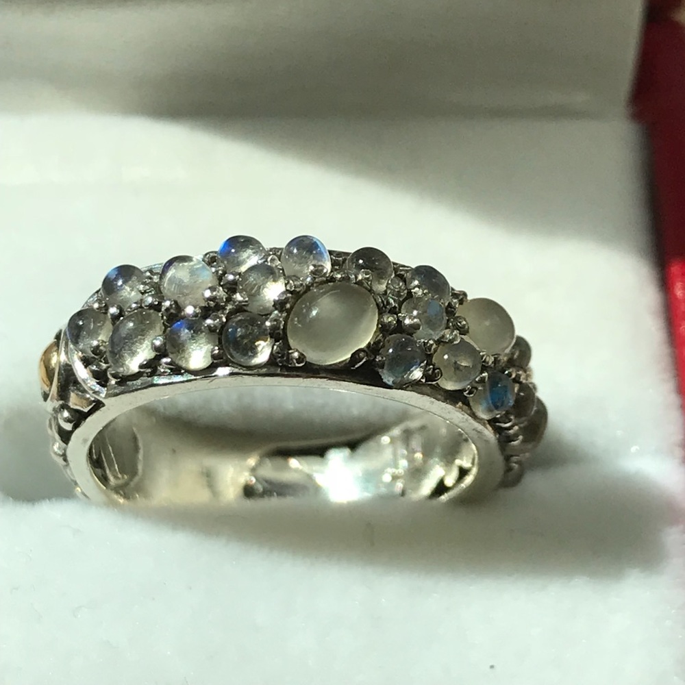 John Hardy Moonstone ring 7
